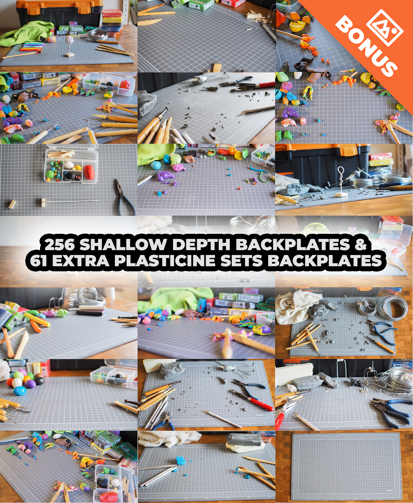 Plasticine Smart Materials for 3D Painter