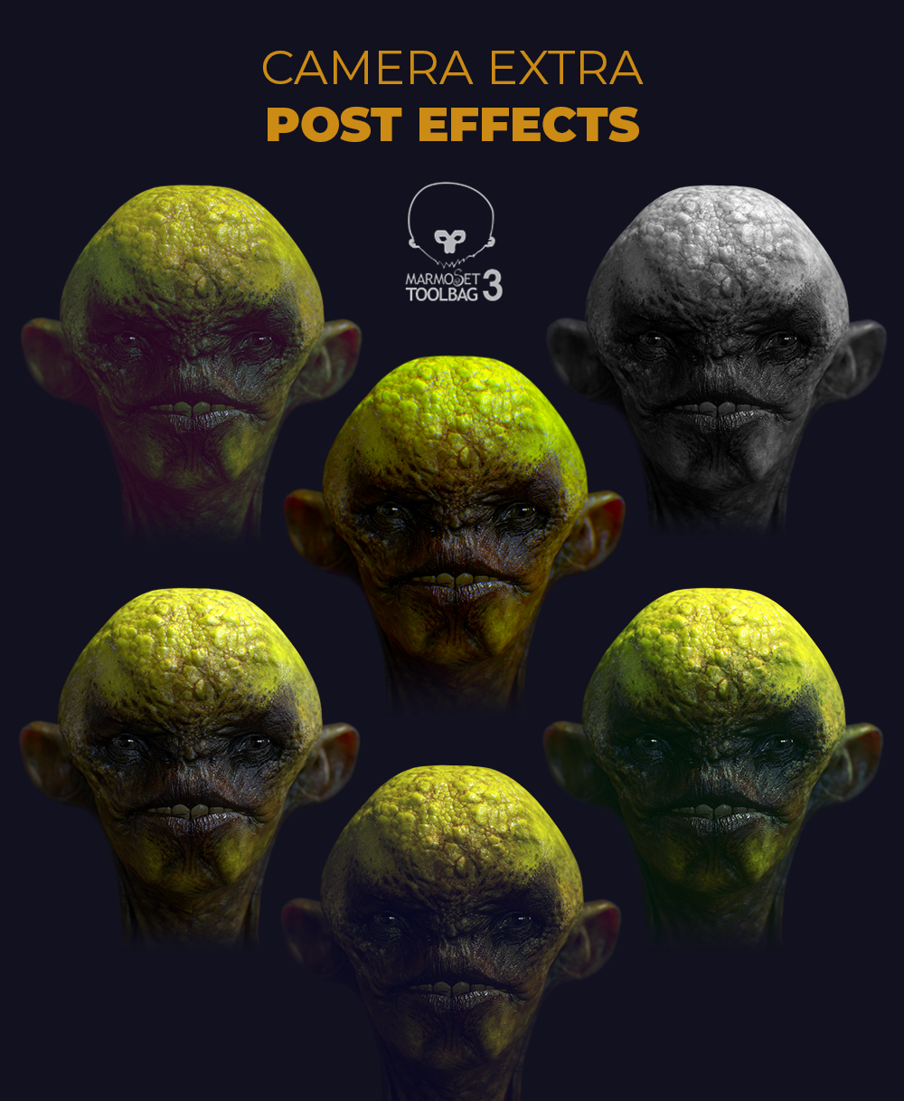 Marmoset Reference File - Areasi Alien Head